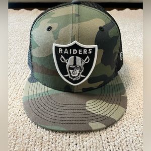 Raiders New Era SnapBack - Men’s, Camouflage Hat